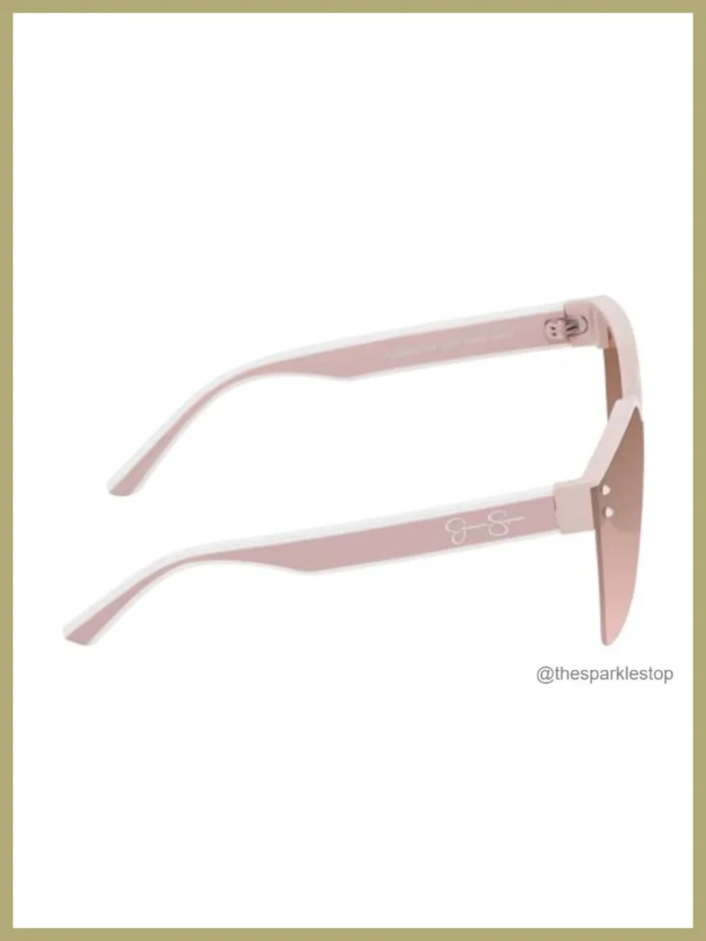 Oversized Square Sunglasses with UV Protection - Women's